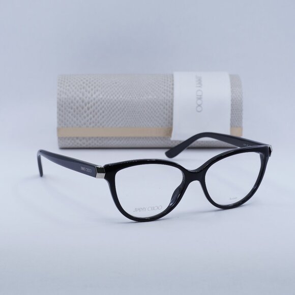 Final Price! Jimmy Choo JC226 0807 00 Black Eyeglasses 53mm